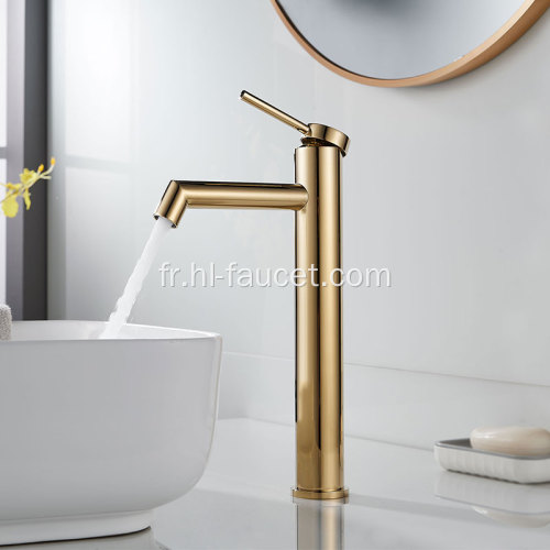 Basin en or rose brossé Taps Basin Basin Mixer